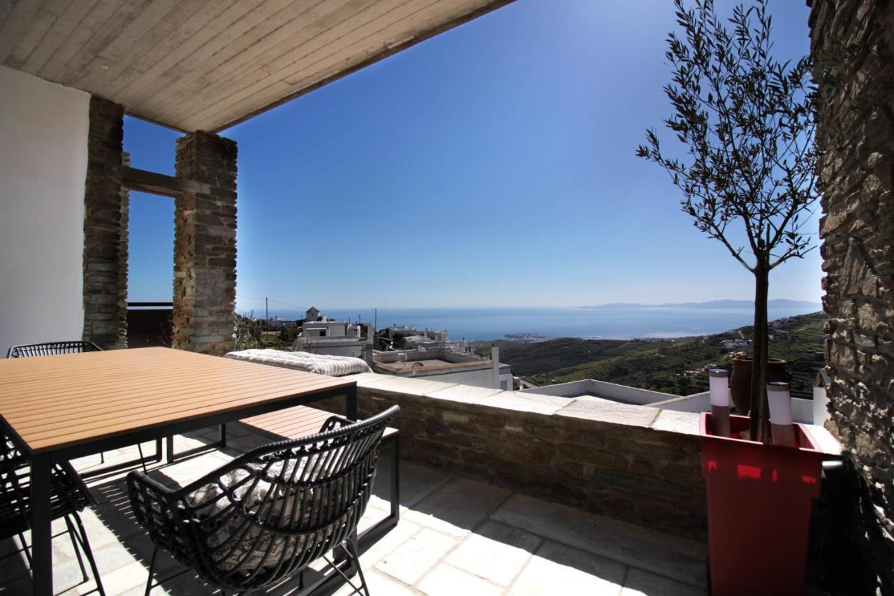 Villa Nefeli Tinos Triandáros Exterior foto